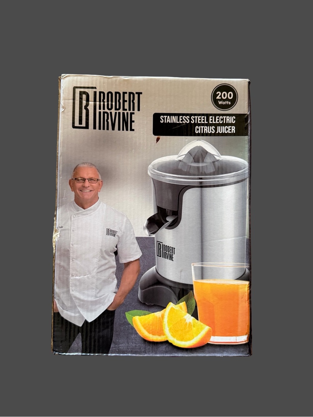 Stainless Steel Electric Citrus Juicer - Silver